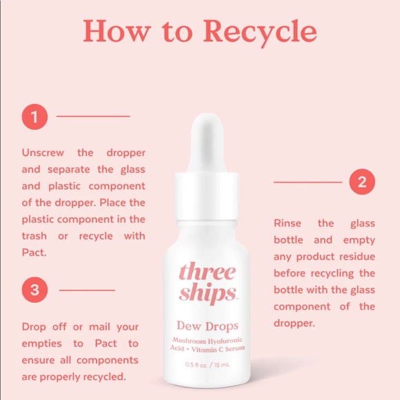 Three Ships Dew Drops Mushroom Hyaluronic Acid + Vitamin C Serum - Picture 5 of 5